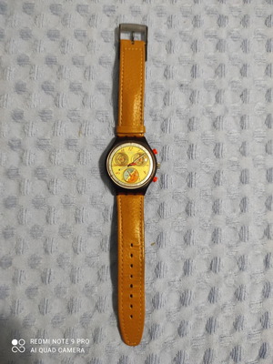 Swatch SCO100 Dancing Feathers watch like new, women's, colorful, 1994 vintage