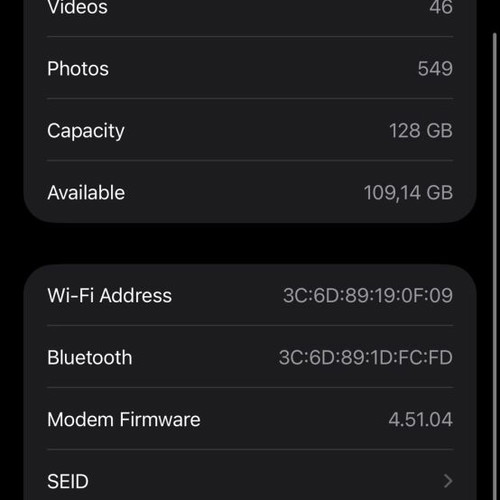 iPhone 14 Plus 128GB Midnight