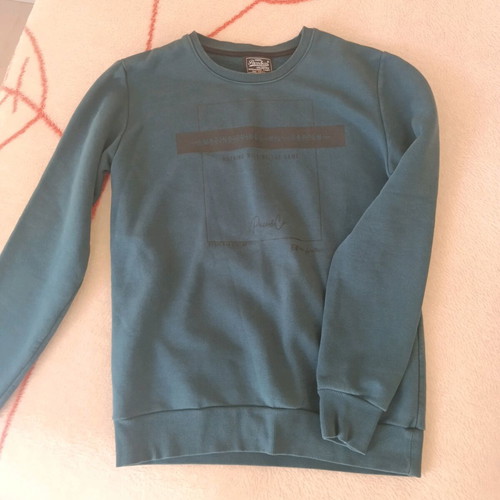 Paco & Co sweatshirt like new, blue and turquoise