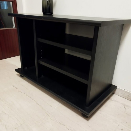 Solid wood TV stand like new