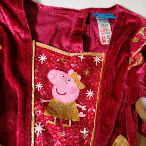 Peppa dress used for 2-3 years old