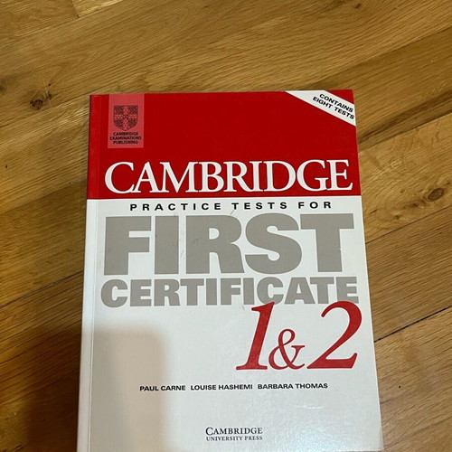 Test for Cambridge μεταχειρισμένο βιβλίο αγγλικών