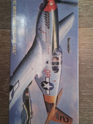 Hasegawa P-51C Mustang Yellow Tail 1/72 scale model