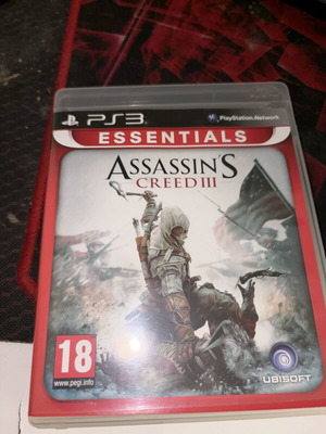 Assassins Creed 3 PS3 game like new
