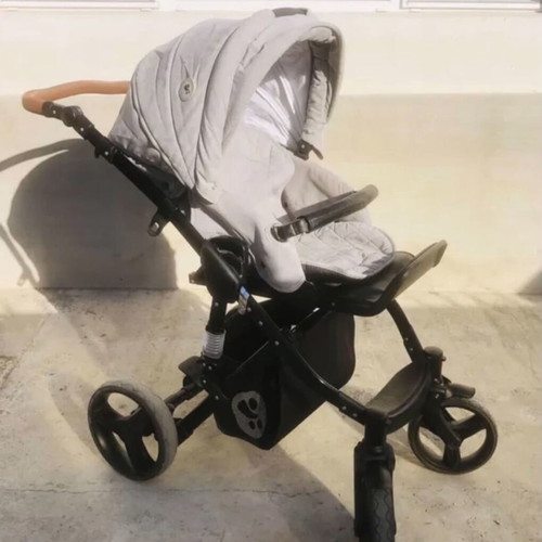 Lorelli 3-in-1 baby stroller with newborn bassinet, seat and car seat