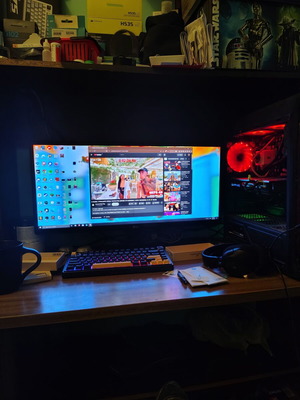 Gaming PC with Intel i5 7400 and RX 580 Nitro 8GB