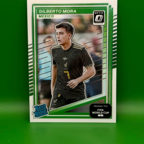 Donruss Road to FIFA World Cup ’26 Gilberto Mora Rated Rookie Optic card like new