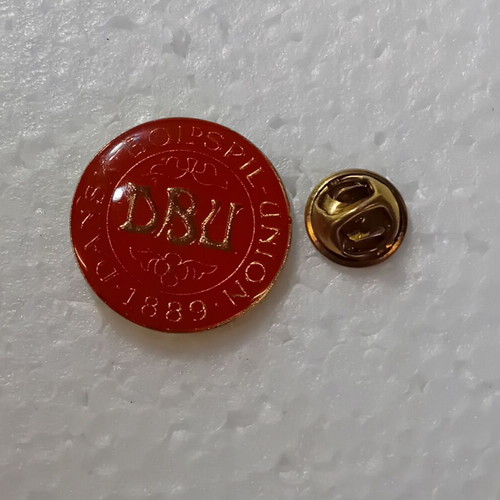 Collectible Denmark National Football Pin Euro and World Cup