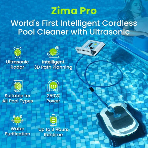 Degrii Zima Pro pool cleaning robot new, sealed