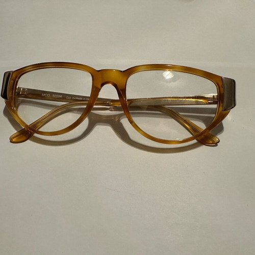K+B 50596 Col. 04 caramel acetate eyeglasses with metal details new