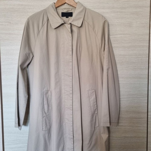 S'NOB de Noblesse women's minimal trench coat size 40 like new beige