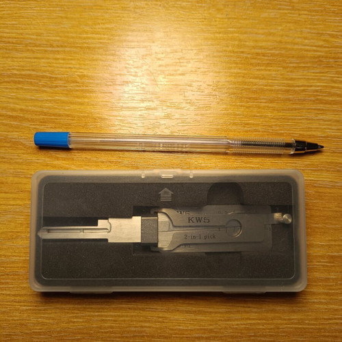 Lishi KW5 2-in-1 tool for Kwikset locks like new