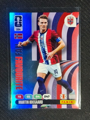 Martin Ødegaard Fan Favourite Panini Adrenalyn XL FIFA World Cup 2026 Card new