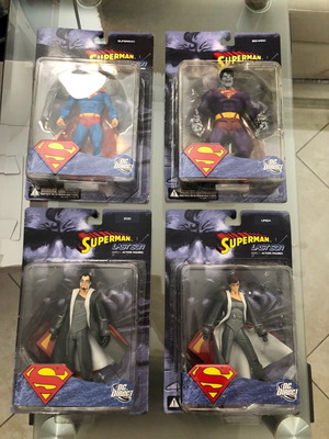 Superman Last Son figure set of 4 new sealed DC Direct