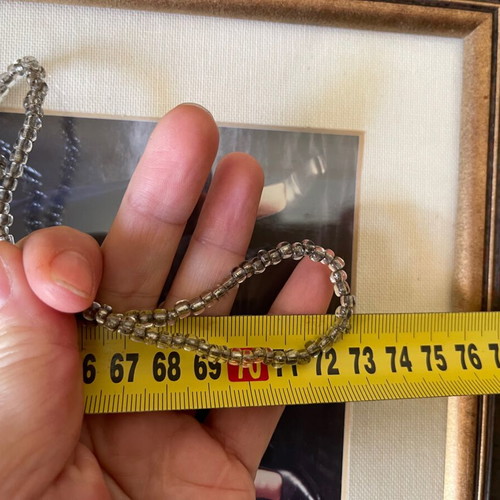Vintage necklace one strand 73 cm like new