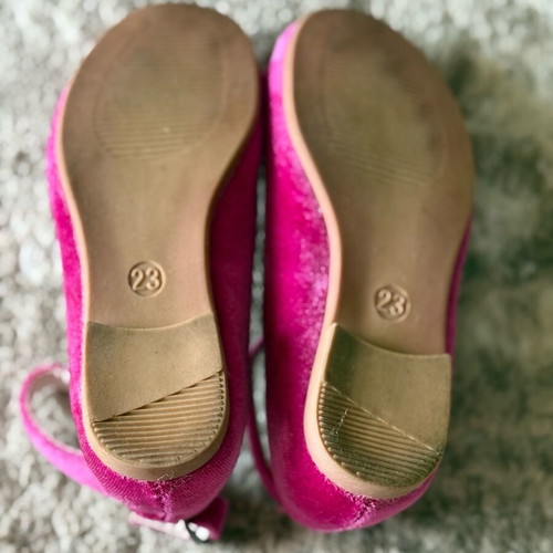 United Colors of Benetton Ballerinas size 23 like new, pink