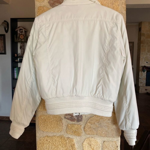 Tommy Hilfiger jacket white beige like new, medium size