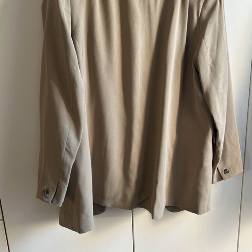 Mango beige khaki jacket size L new, lined