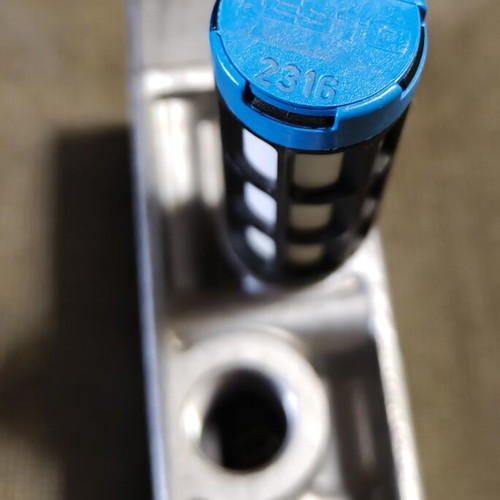 Festo MFH-3-1/4-EX solenoid valve like new with silencer