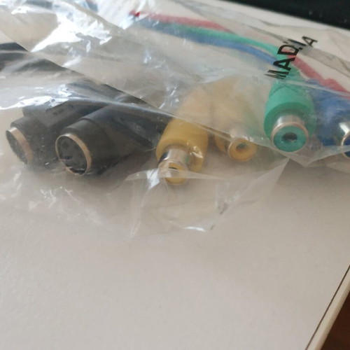 S-Video component video cables new, set of 4 pieces