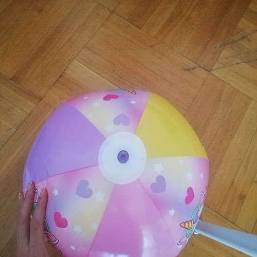 Unicorn beach ball like new, 108-109 cm, water resistant