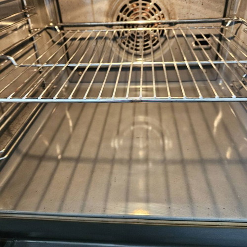 Gas stove with electric oven like new