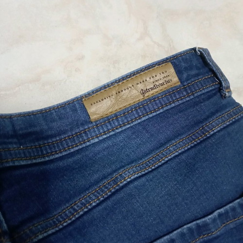 Women's jeans pants blue Stradivarius like new, size 36 (S)