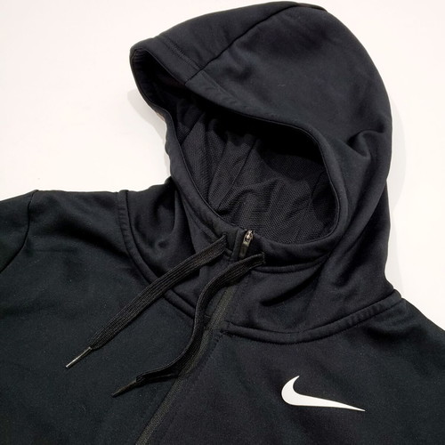 Nike CJ4318 original zip-up hoodie black, like new, size S-XS