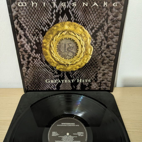 Whitesnake Greatest Hits vinyl record used, rock