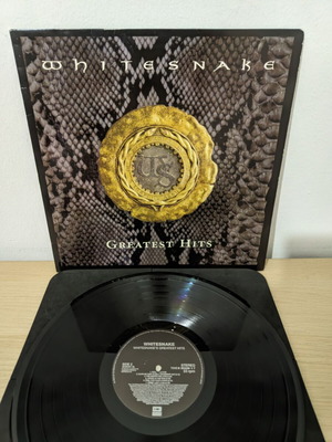 Whitesnake Greatest Hits vinyl record used, rock
