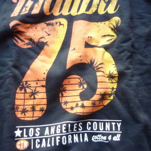 Cotton4all men's sweatshirt M/L like new, black