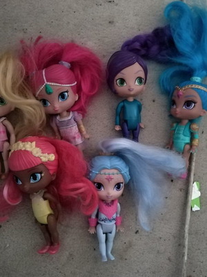 Shimmer Shine кукли комплект в добро състояние