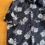 H&M men's linen shirt with pineapple print XXL
