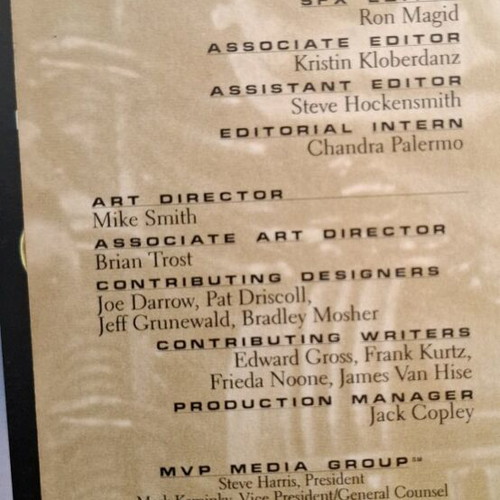 Aliens Cinescape Insider Vol. 3 No. 9 1996 used vintage horror magazine