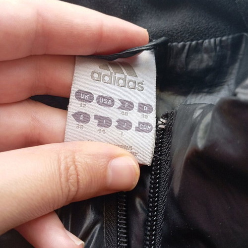 Adidas jacket used, size M, black