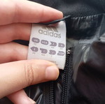 Adidas jacket used, size M, black