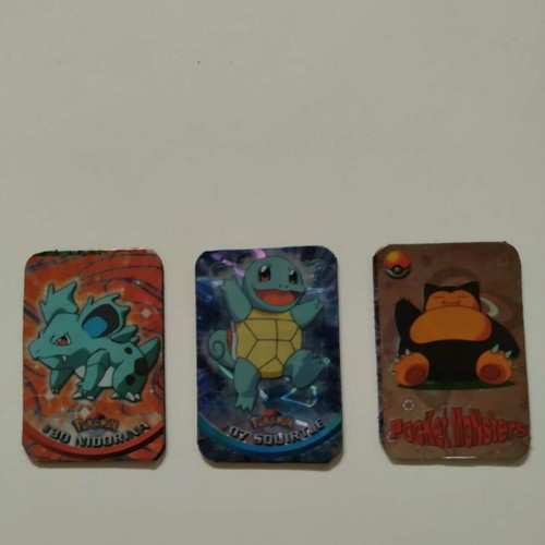 Pokemon 90s magnets used, pack with wear