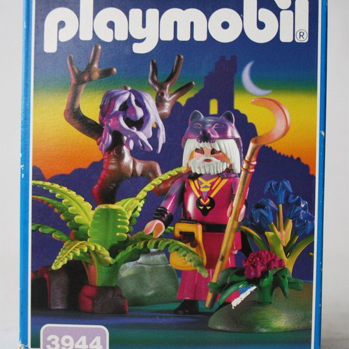 Playmobil 3944 Druid Wizard magic series fairy tale sealed 1997 new