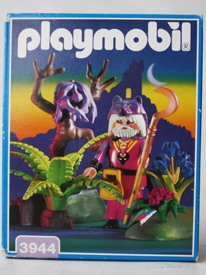 Playmobil 3944 Druid Wizard magic series fairy tale sealed 1997 new