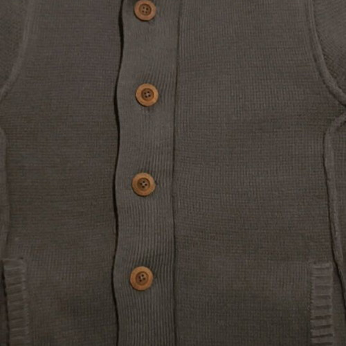 Guess knitted cardigan size Large like new, grey and blue