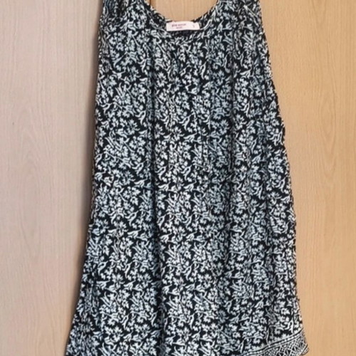 Pink Woman summer dress like new, size S, grey and blue