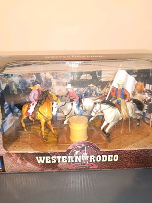 Western Rodeo toy in excellent condition
