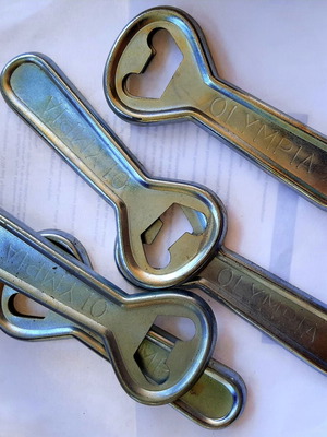 Olympia bottle openers set of 6 new