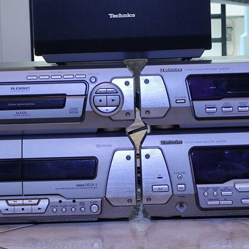 Technics SH-EH750 surround sound system 5.1, 300W RMS used