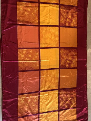 Satin duvet cover 140×200 and satin pillowcase 80×80 like new