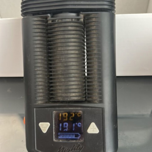 Mighty vaporizer used