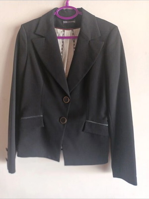 Black BSB jacket like new, size L