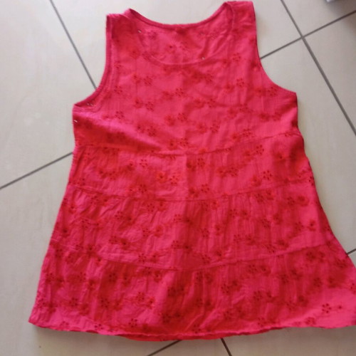 Kibour blouse red Medium like new