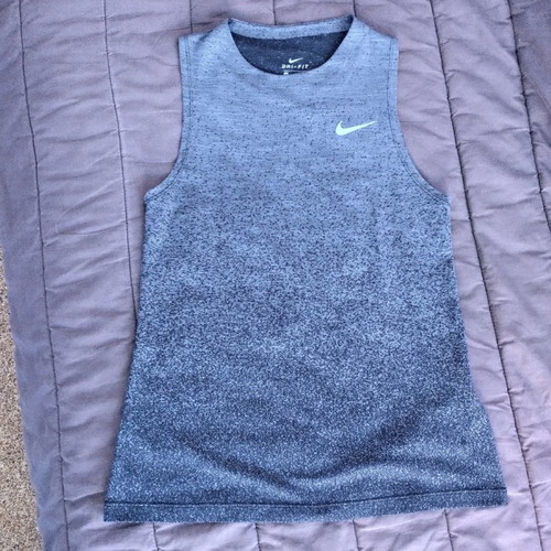 Nike sleeveless shirt used, gray, size S