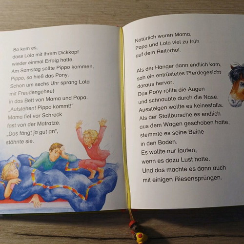 Book Spannende Ponyhofgeschichten like new, German language